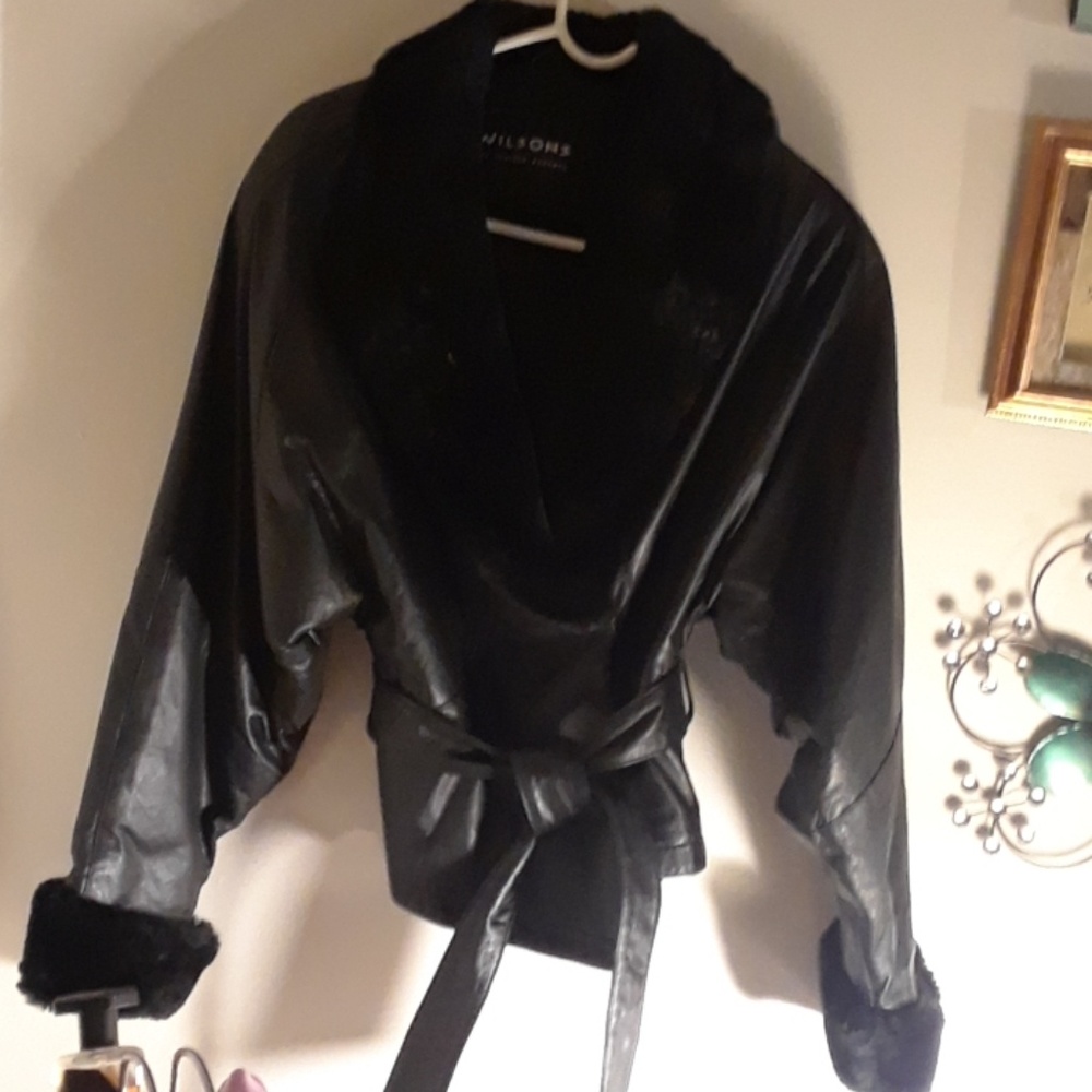 Leather jacket